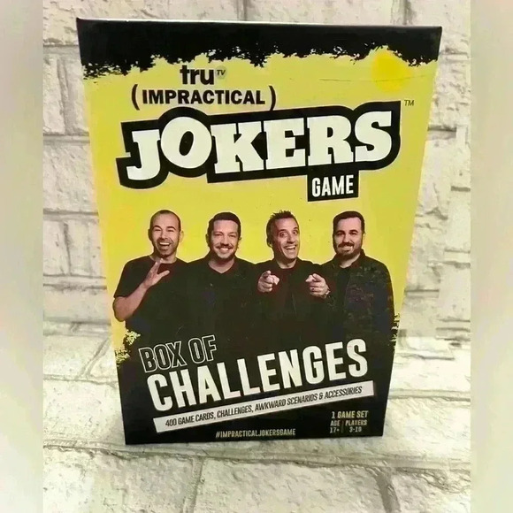 NEW Tru TV Impractical Jokers Box of Challenges Party Game - Picture 1 of 4